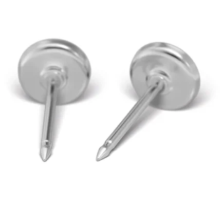 Studex SYSTEM75 7512-0667 Truskawka 5 mm – para srebrnych kolczyków sztyftowych ujętych od tyłu