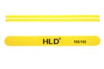 Hld Buffer Prosty 100/180 Polerka - dwie proste polerki w kolorze żółtym, gradacja 100/180