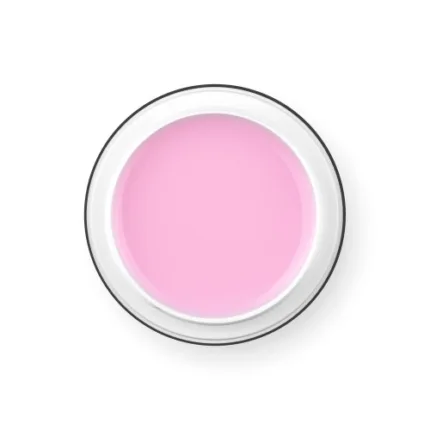 Palu Żel Budujący Builder Soft Pink 45 g – zbliżenie na jasnoróżowy żel w słoiczku, widok z góry