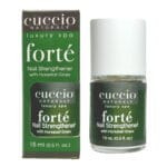 Cuccio Utwardzacz/odżywka Botaniczna Forte 15 ml - butelka i pudełko Cuccio Naturale Forte Nail Strengthener z ekstraktem
