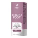 Pharm Foot Point Softener 15 ml - pudełko opakowanie z fioletową etykietą POINT SOFTENER 30% mocznik, widok z boku
