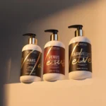 Nails Company Balsam Do Ciała Mars 300 ml. - zestaw trzech butelek z pompką Body Line: Mars, Venus i Dark Velvet 300 ml