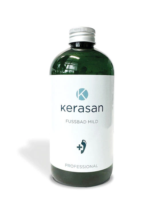 Kerasan Mild Kerasan Mild – koncentrat do moczenia stóp z ekstraktem z granatu i kory wierzby 1000 ml
