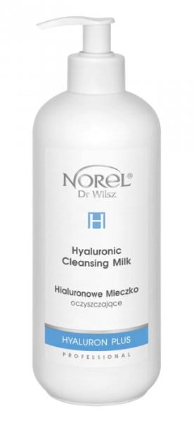 Norel dr Wilsz Hyaluron Plus Hialuronowe mleczko oczyszczające 500 Norel dr Wilsz Hyaluron Plus Hialuronowe mleczko oczyszczające 500 ml