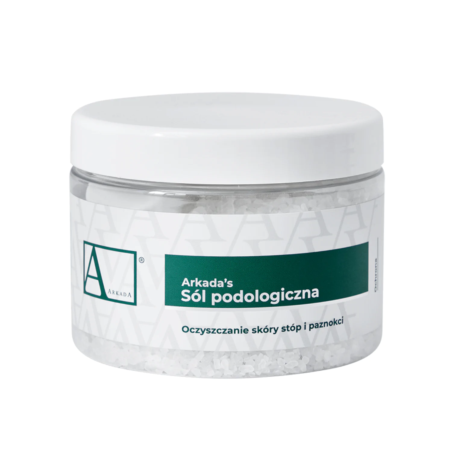 Arkada's Podologic Bath Salt Arkada's Podologic Bath Salt – podologiczna sól do kąpieli stóp i paznokci 500 g