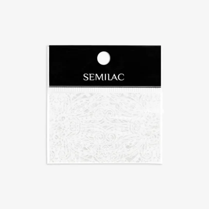 Semilac Folia Transferowa White Lace 15