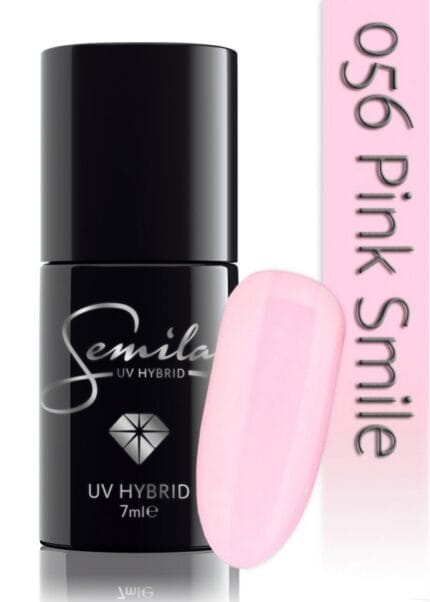 SEMILAC lakier hybrydowy 056 pink smle - 7 ml.