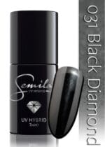 SEMILAC lakier hybrydowy 031 black diamond - 7 ml.