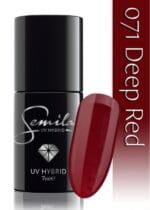 SEMILAC lakier hybrydowy 071 deep red - 7 ml.