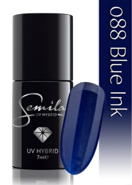 SEMILAC lakier hybrydowy 088 blue ink - 7 ml.