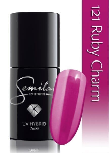 SEMILAC lakier hybrydowy 121 ruby charm - 7 ml.