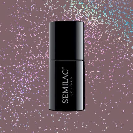 Semilac Lakier Hybrydowy Shimmer Dust Brown 322 7 ml.