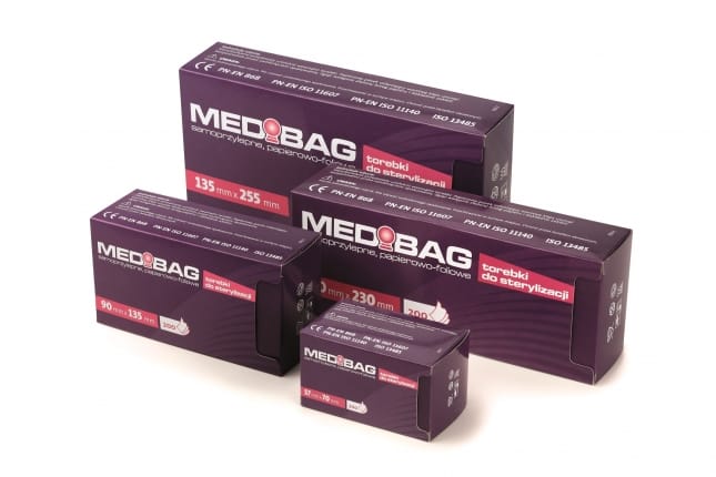 Torebki do sterylizacji MEDIBAG 90x230 Torebki do sterylizacji MEDIBAG 90x230