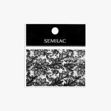 Semilac Folia Transferowa 25 Black Lace
