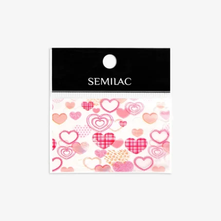 Semilac Folia Transferowa 26 Pink Heart