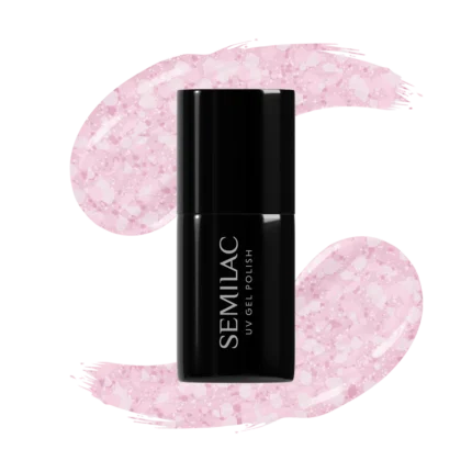 Semilac 491 Strawberry Ice 7 ml Crushed Ice