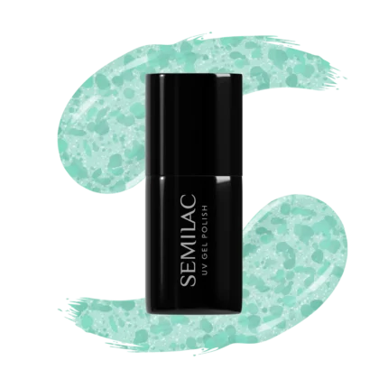 Semilac 495 Mint Glacier 7 ml Crushed Ice