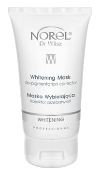 Norel dr Wilsz Whitening Maska wybielająca – biała tuba z szarym paskiem Whitening