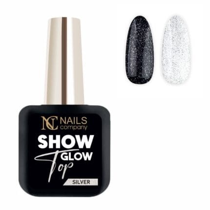Nails Company Top Show Glow Silver 11 ml