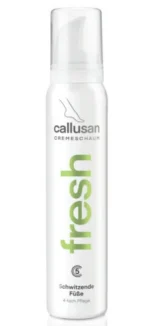 Callusan Fresh – czterofazowy krem w piance z tendencją do nadpotliwości 125 ml