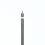 Inne Frez Diament W71 2,5 mm – diamentowy płomyk, niebieski pierścień, zbliżenie