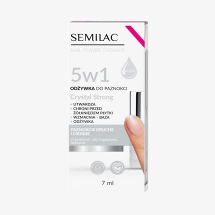 Semilac 5w1 Odżywka Crystal Strong 7 ml.