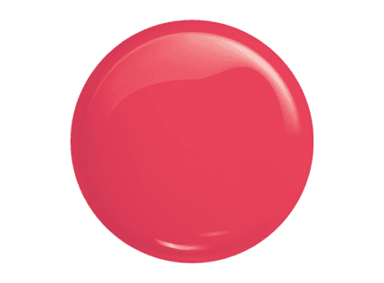 Victoria Vynn GEL POLISH 416 Coralline 48 w – swatch koloru, kropla koralowo-czerwonego lakieru hybrydowego