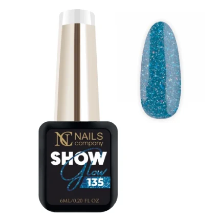 Nails Company Lakier Hybrydowy 135 Show Glow 6 ml