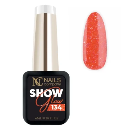 Nails Company Lakier Hybrydowy 134 Show Glow 6 ml