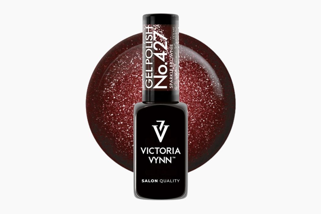 Victoria Vynn GEL POLISH 427 Sparkle Brownie 8 ml Victoria Vynn GEL POLISH 427 Sparkle Brownie 8 ml