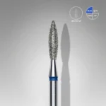 Frez Staleks diamentowy płomyk niebieski EXPERT średnica 2,1 mm / część robocza 8 mm FA10B021/8