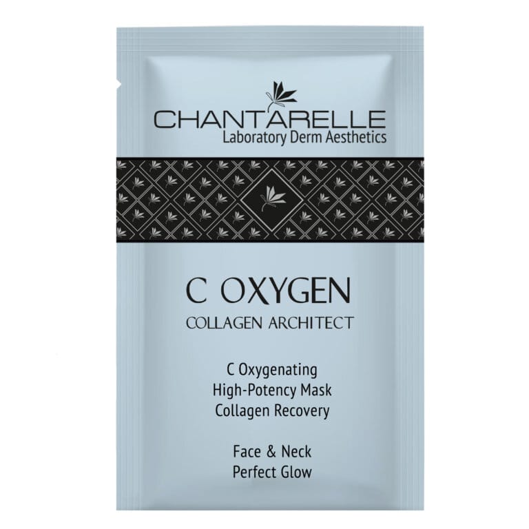 Chantarelle Oxygen Collagen Chantarelle Oxygen Collagen – dotleniająca maska antyoksydacyjna, odbudowująca kolagen (5 ml)