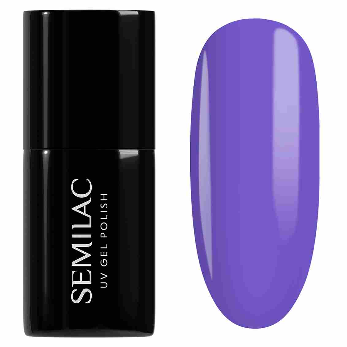 Semilac 975 Purr-Ple Semilac 975 Purr-Ple – Lakier Hybrydowy One Touch Pastels 7 ml