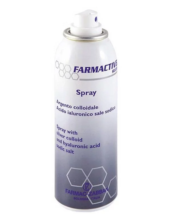 Kikgel Farmactive Silver Spray Kikgel Farmactive Silver Spray – preparat ze srebrem i kwasem hialuronowym do pielęgnacji ran