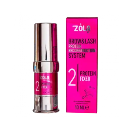 ZOLA Pink 02 Protein Fixer Krok 2 laminacji brwi i rzęs