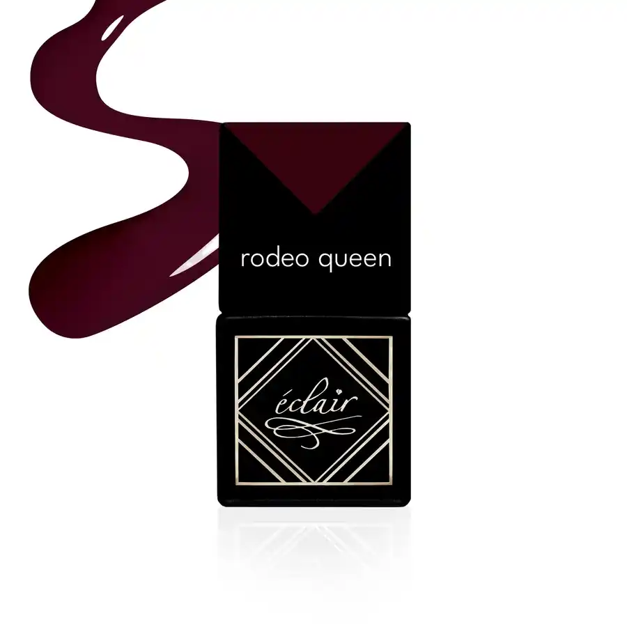 Eclair RODEO QUEEN lakier hybrydowy czerwono-bordowy 7 ml Eclair RODEO QUEEN lakier hybrydowy czerwono-bordowy 7 ml