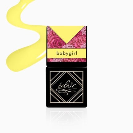 Eclair BABYGIRL lakier hybrydowy pastelowy żółty 7 ml