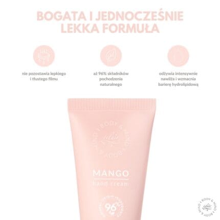 Eclair Body & Mind Mango HAND CREAM mini krem do rąk 10 ml – zdjęcie dodatkowe produktu
