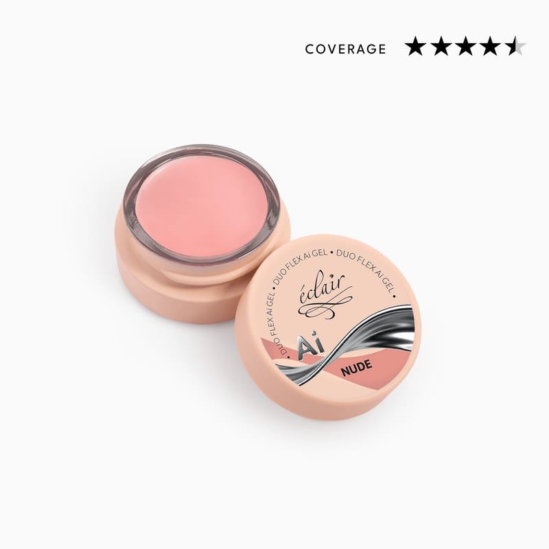 Eclair Duo Flex AI Gel NUDE mini żel budujący ciepły nude 5 g Eclair Duo Flex AI Gel NUDE mini żel budujący ciepły nude 5 g