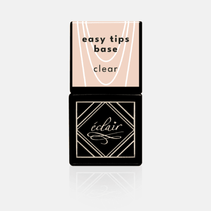 Eclair Easy Tips Base CLEAR transparentna baza do tipsów żelowych 7 ml