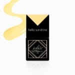 Eclair HELLO, SUNSHINE lakier hybrydowy kanarkowy żółty 7 ml – kolor na paznokciach