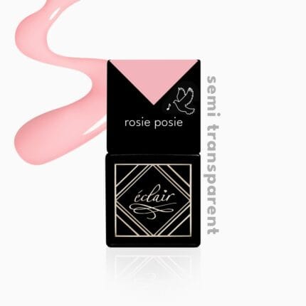 Eclair ROSIE POSIE lakier hybrydowy stonowany róż 7 ml