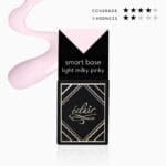 Eclair Smart Base LIGHT MILKY PINKY różowa baza hybrydowa 14 ml
