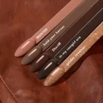 Eclair SHERIFF lakier hybrydowy czekoladowy brąz 7 ml – kolor na paznokciach