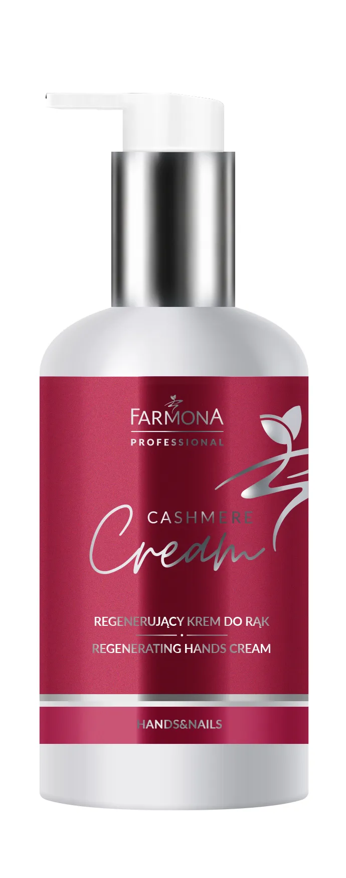 Farmona Cashmere Cream – regenerujący krem do rąk 280 ml Farmona Professional Cashmere Cream regenerujący krem do rąk i paznokci 280 ml