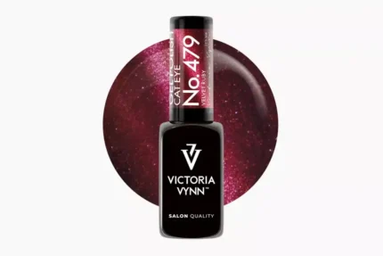Victoria Vynn Gel Polish 479 Cat Eye Velvet Ruby - lakier hybrydowy 8 ml